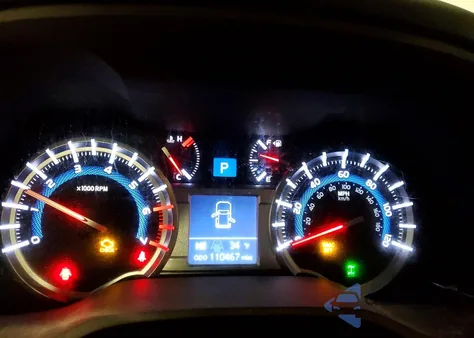 2014 Toyota 4Runner Sr5 из США, поврежденный, VIN JTEBU5JR7E5199576